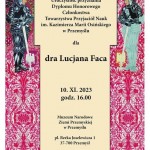 Przejdź do - Honorowe Członkostwo dla dra Lucjana Faca