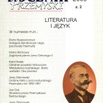 Przejdź do - Rocznik Przemyski tom 36 zeszyt 2. Literatura i Język