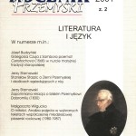 Przejdź do - Rocznik Przemyski tom 37 zeszyt 2. Literatura i Język