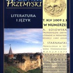Przejdź do - Rocznik Przemyski tom 45 zeszyt 3. Literatura i Język