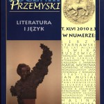 Przejdź do - Rocznik Przemyski tom 46 zeszyt 3. Literatura i Język